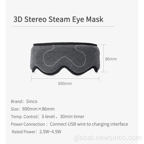 Portable Heating Eye Mask Graphene heating film heating eye mask Manufactory